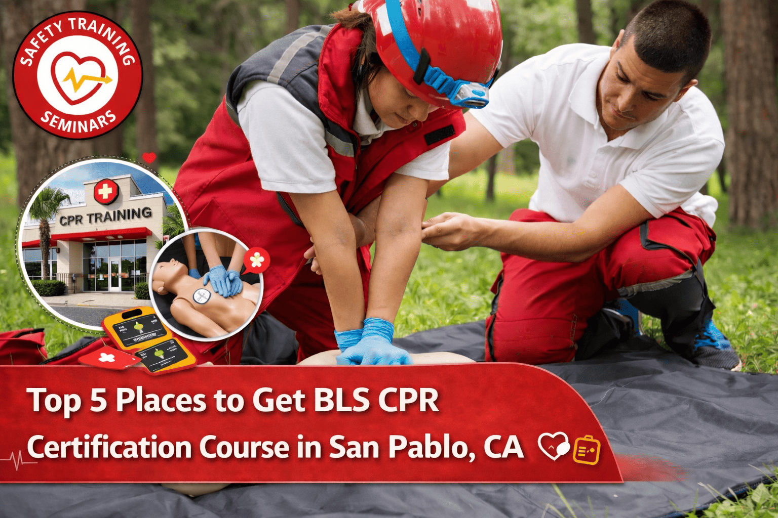 Top 5 Places to Find BLS CPR Certification Course in San Pablo
